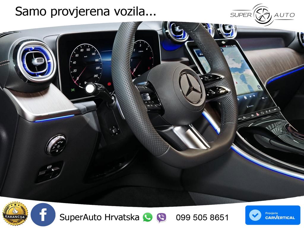 Mercedes GLC 200d (163 KS) 4MATIC 9G-TRONIC AMG ZRAČNI+ACC+GR SJED+360+PANO