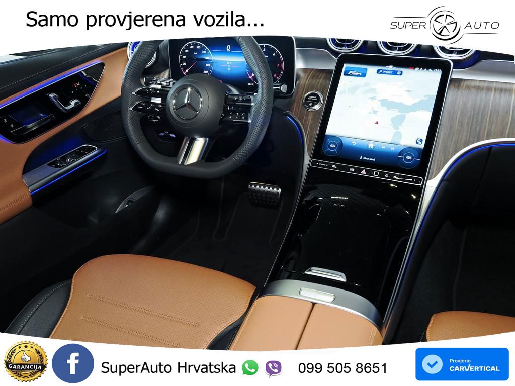 Mercedes GLC 200d (163 KS) 4MATIC 9G-TRONIC AMG ZRAČNI+ACC+GR SJED+360+PANO
