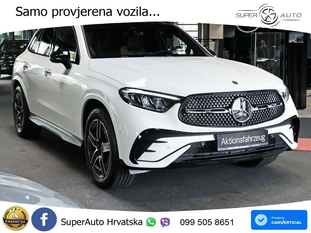 Mercedes GLC 200d (163 KS) 4MATIC 9G-TRONIC AMG ZRAČNI+ACC+GR SJED+360+PANO
