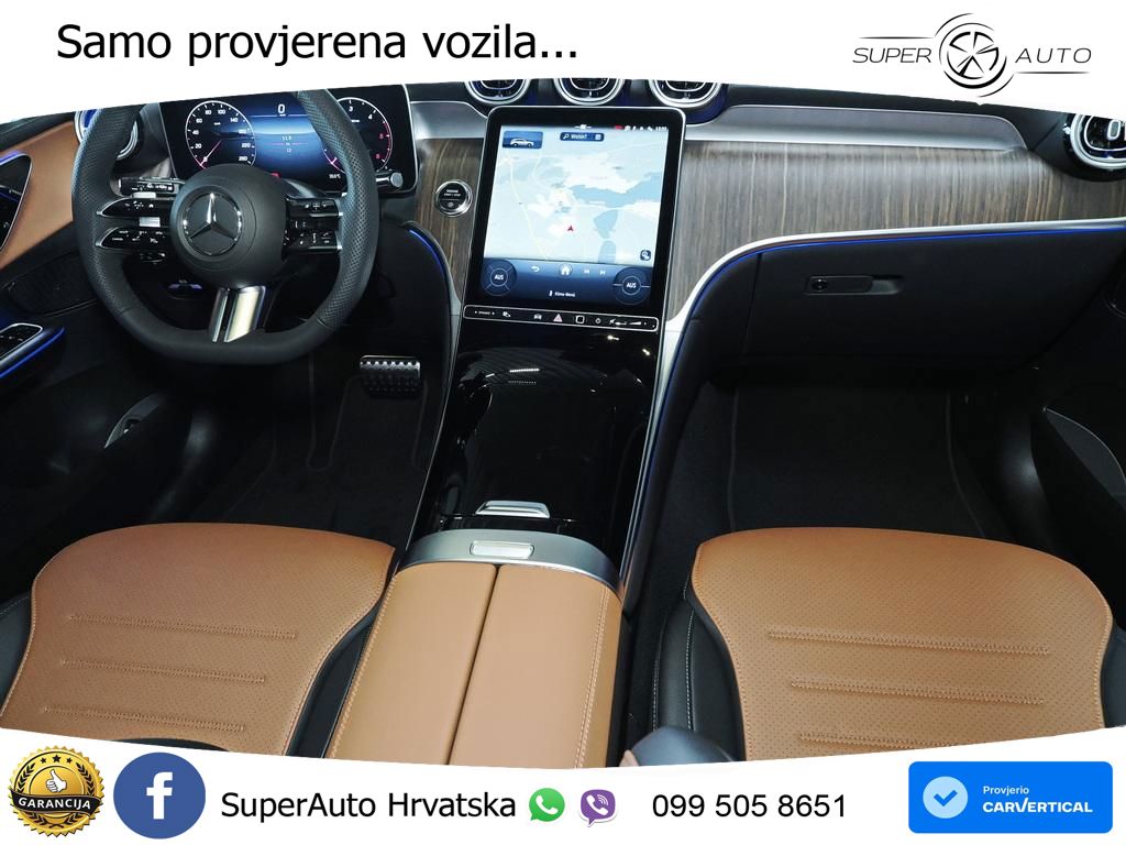 Mercedes GLC 200d (163 KS) 4MATIC 9G-TRONIC AMG ZRAČNI+ACC+GR SJED+360+PANO
