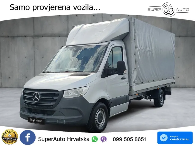 Mercedes-Benz Sprinter 317 CDI Pritsche Lang AHK+9G+Klima+Navi 170 KS