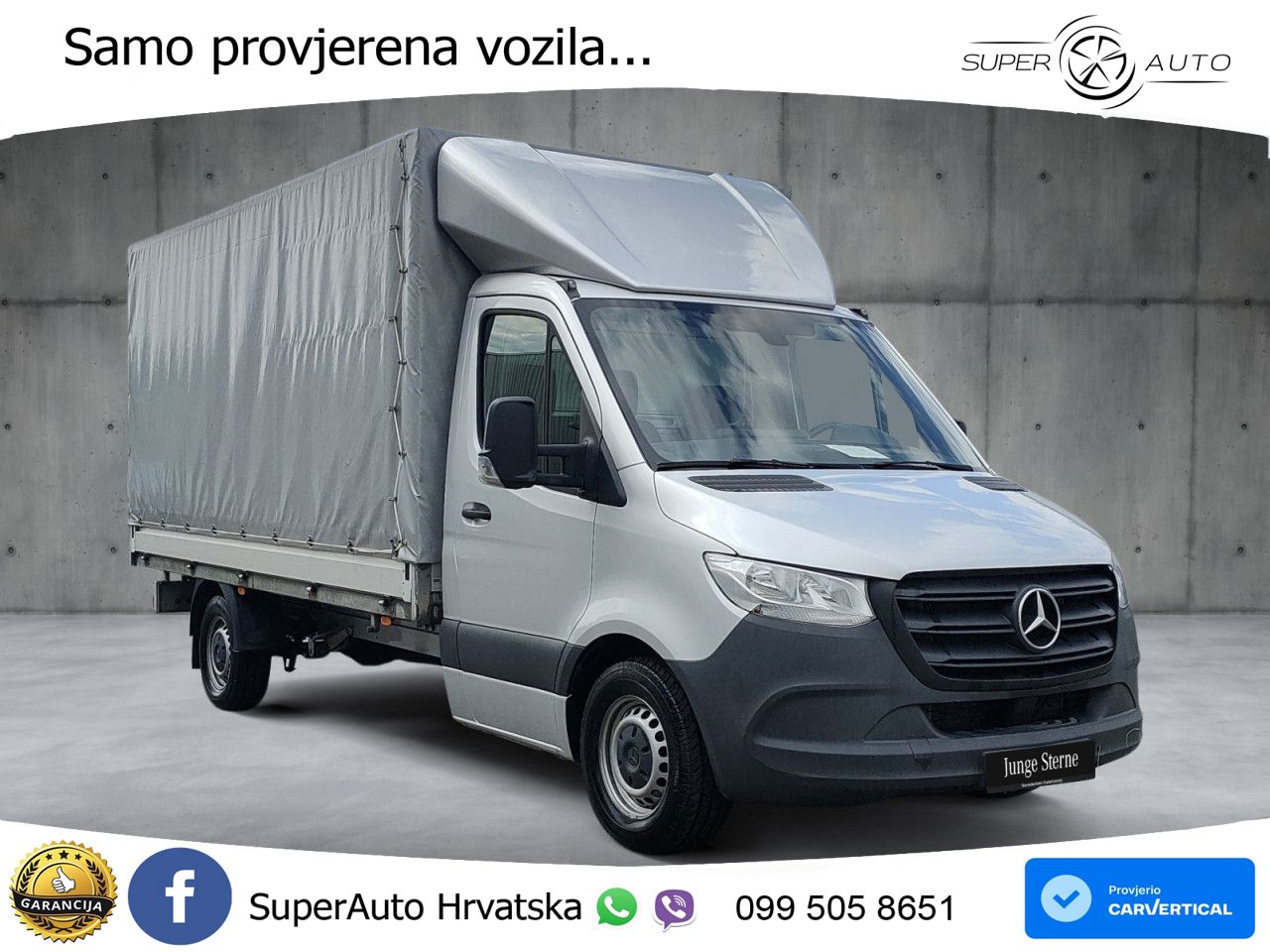 Mercedes-Benz Sprinter 317 CDI Pritsche Lang AHK+9G+Klima+Navi 170 KS