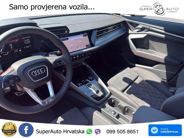 Audi S3 Limuzina 2.0 TFSI (333 KS) quattro S tronic LED+GR SJED+ACC