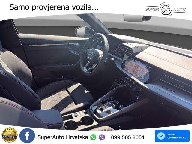 Audi S3 Limuzina 2.0 TFSI (333 KS) quattro S tronic LED+GR SJED+ACC