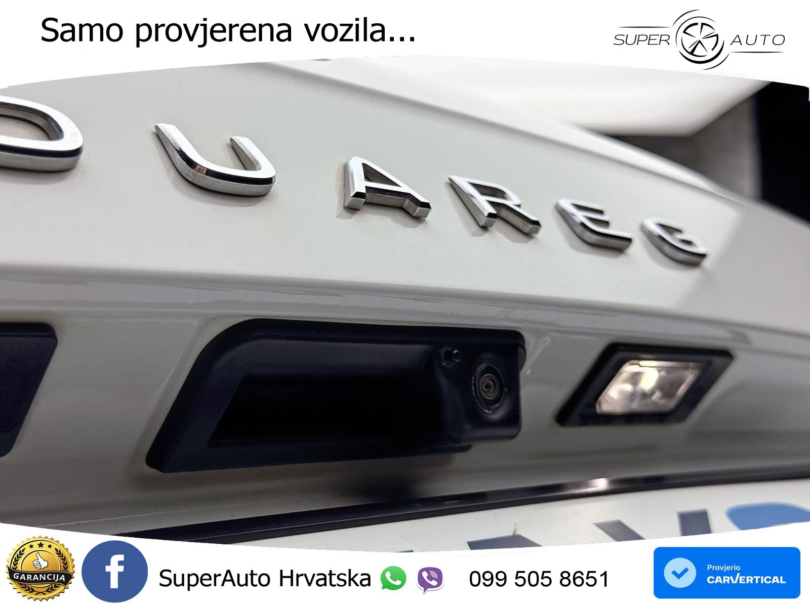 Volkswagen Touareg 3.0 V6 TDI (286 KS) 4MOTION Tiptronic R-Line ZRAČNI+ACC+4xGR SJED+KAM