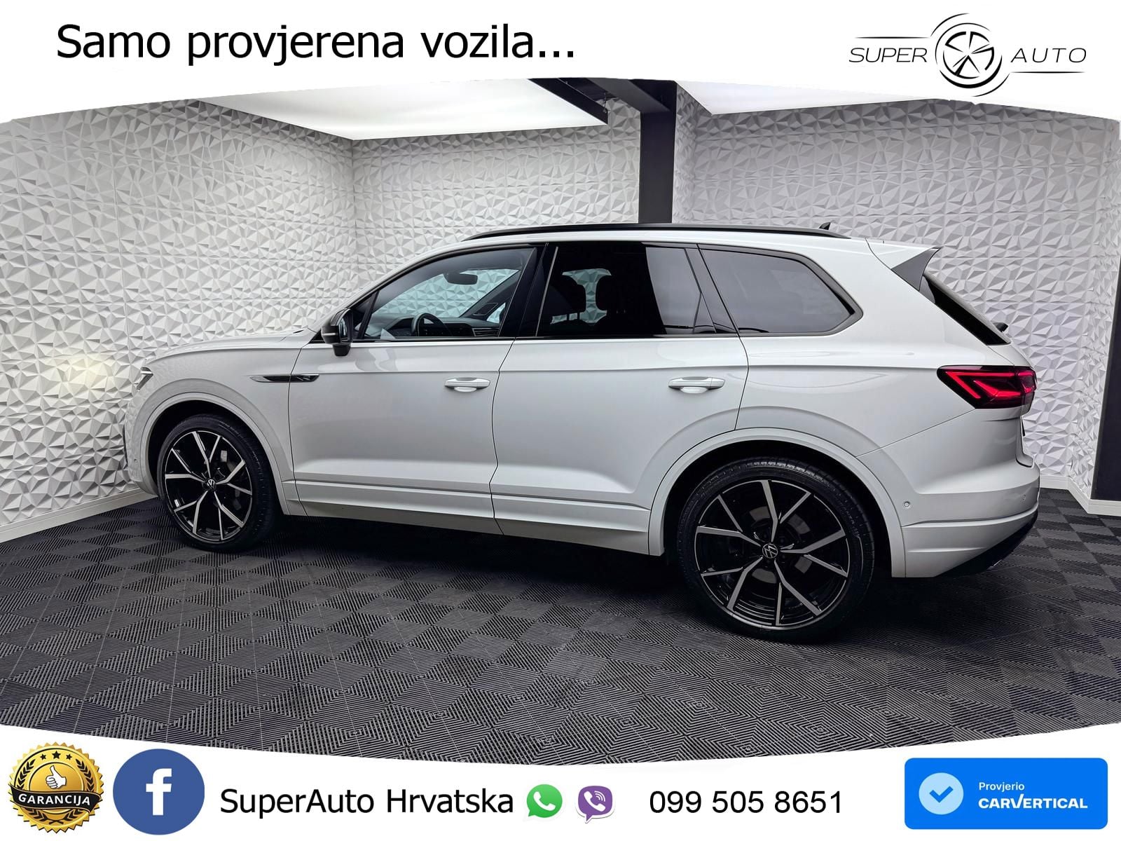 Volkswagen Touareg 3.0 V6 TDI (286 KS) 4MOTION Tiptronic R-Line ZRAČNI+ACC+4xGR SJED+KAM