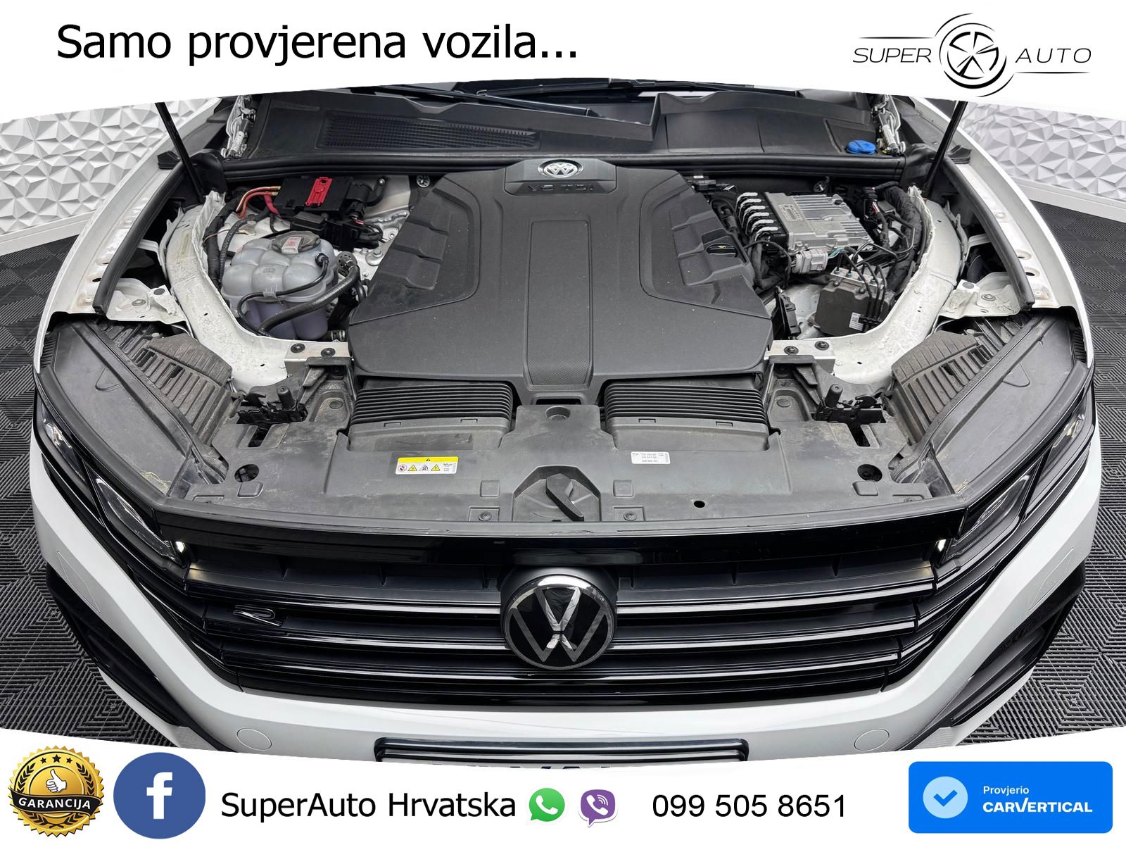 Volkswagen Touareg 3.0 V6 TDI (286 KS) 4MOTION Tiptronic R-Line ZRAČNI+ACC+4xGR SJED+KAM