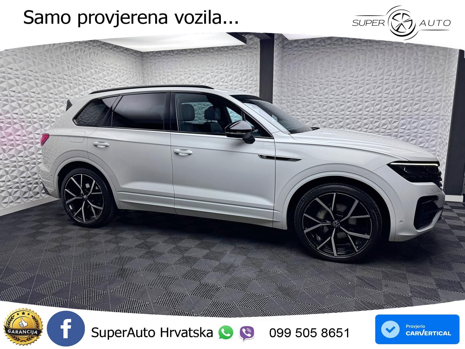 Volkswagen Touareg 3.0 V6 TDI (286 KS) 4MOTION Tiptronic R-Line ZRAČNI+ACC+4xGR SJED+KAM