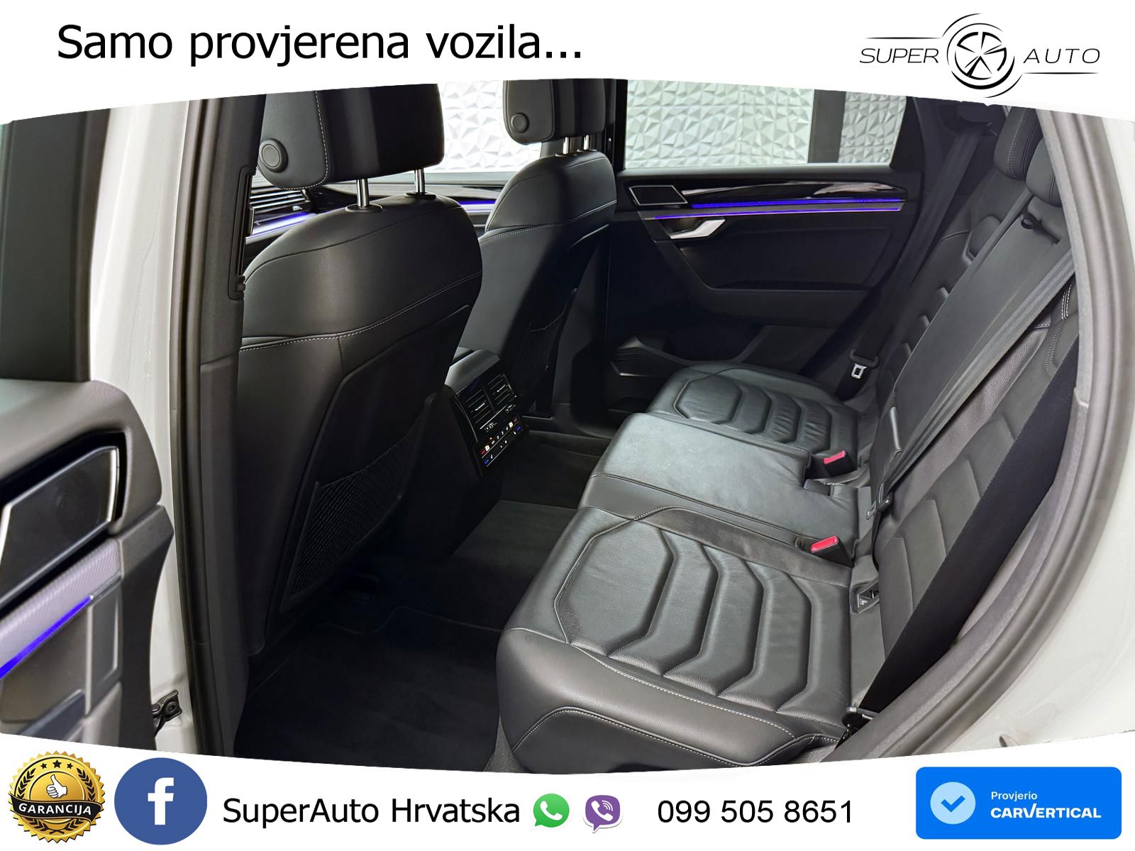 Volkswagen Touareg 3.0 V6 TDI (286 KS) 4MOTION Tiptronic R-Line ZRAČNI+ACC+4xGR SJED+KAM