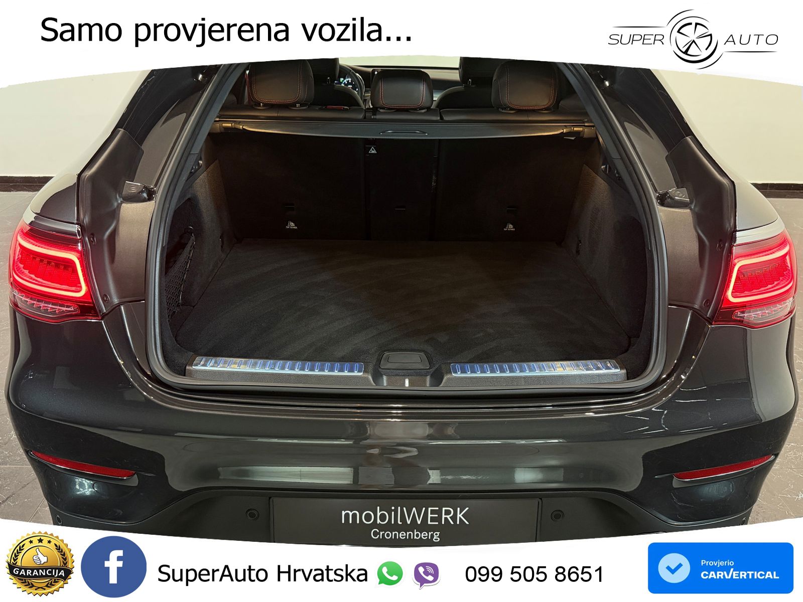 Mercedes GLC Coupe AMG 43 V6 (390 KS) 4MATIC TCT ZRAČNI+ACC+GR SJED+KAM+PANO