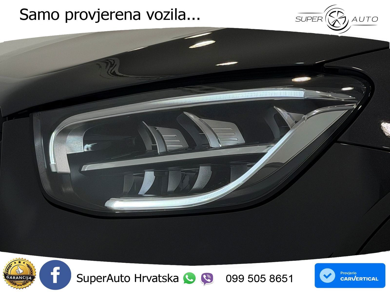 Mercedes GLC Coupe AMG 43 V6 (390 KS) 4MATIC TCT ZRAČNI+ACC+GR SJED+KAM+PANO