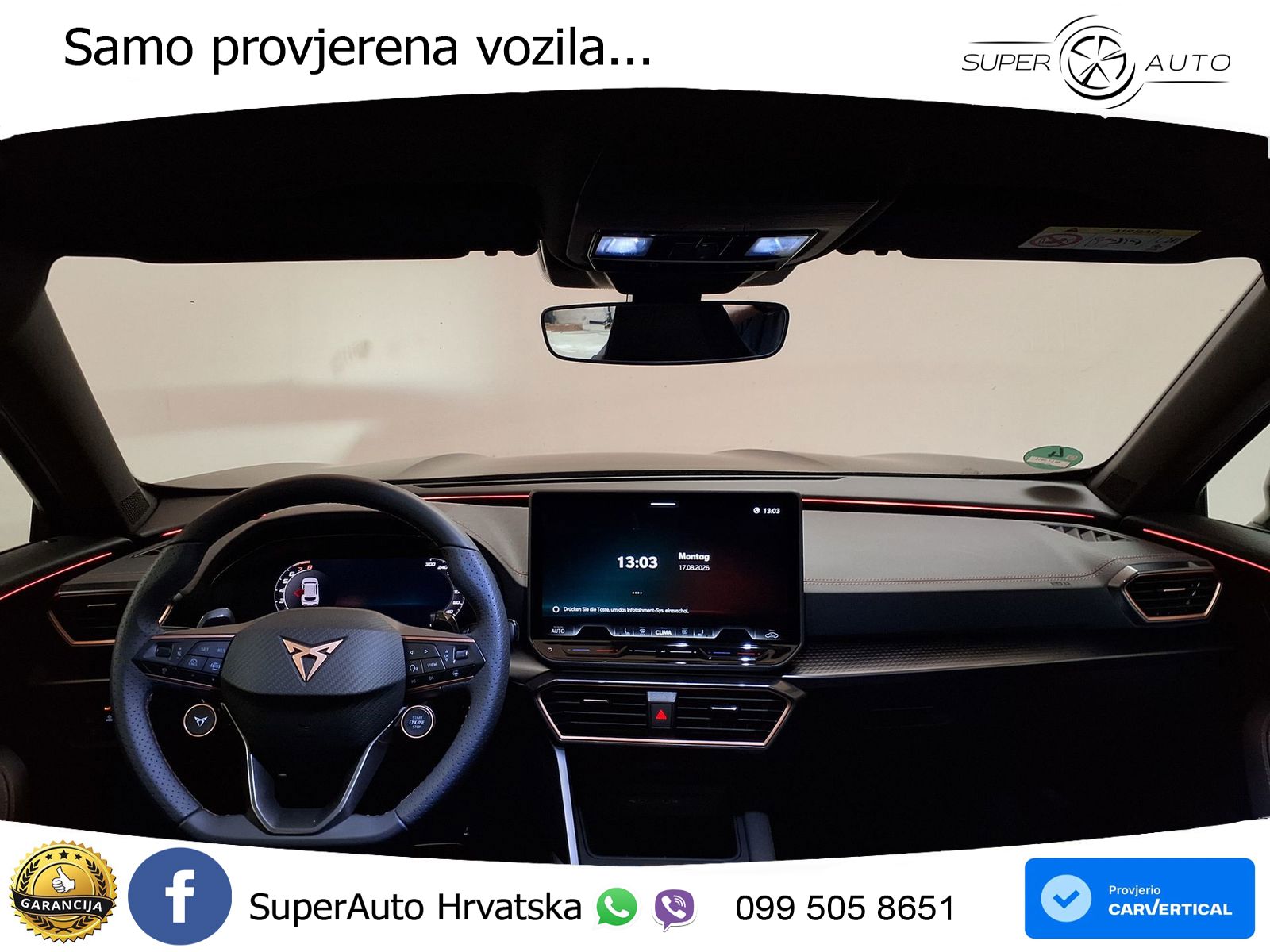 Cupra Formentor VZ5 2.5 TSI (390 KS) 4Drive DSG MATRIX+GR SJED+KAM