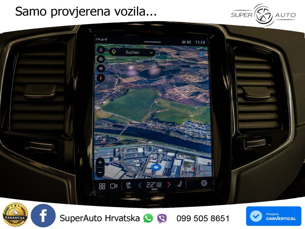 Volvo XC90 2.0 B5 Diesel AWD Automatic ZRAČNI+ACC+4xGR SJED+KAM