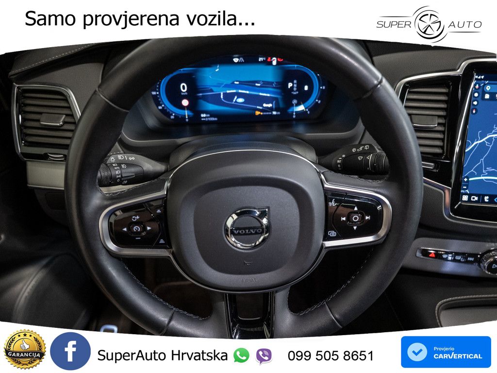 Volvo XC90 2.0 B5 Diesel AWD Automatic ZRAČNI+ACC+4xGR SJED+KAM