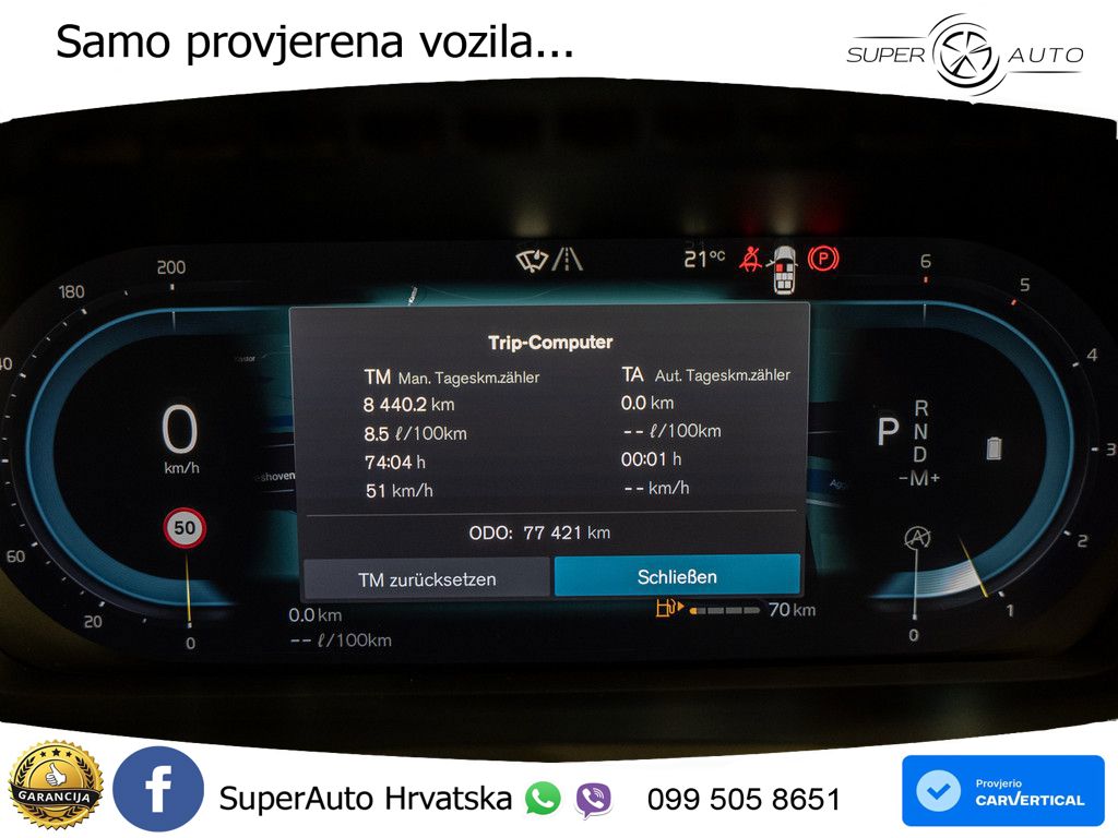 Volvo XC90 2.0 B5 Diesel AWD Automatic ZRAČNI+ACC+4xGR SJED+KAM