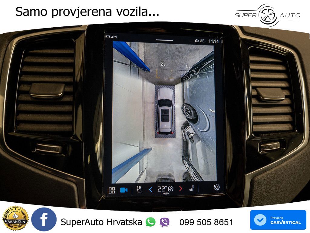 Volvo XC90 2.0 B5 Diesel AWD Automatic ZRAČNI+ACC+4xGR SJED+KAM