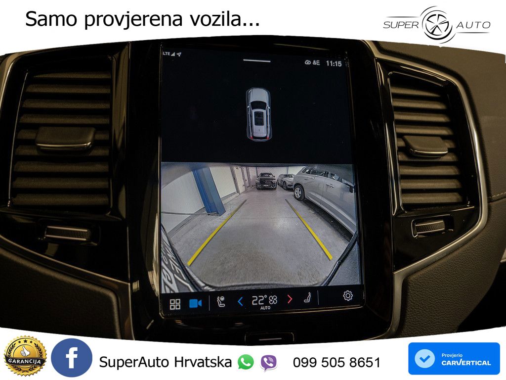 Volvo XC90 2.0 B5 Diesel AWD Automatic ZRAČNI+ACC+4xGR SJED+KAM