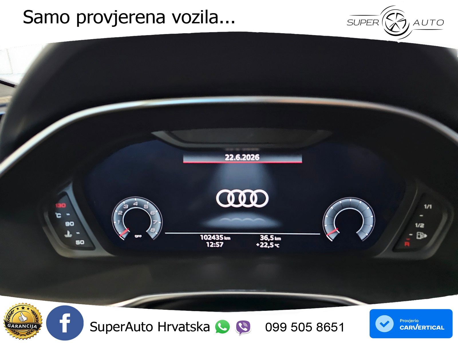Audi Q3 35 TFSI (150 KS) S line LED+GR SJED+ACC