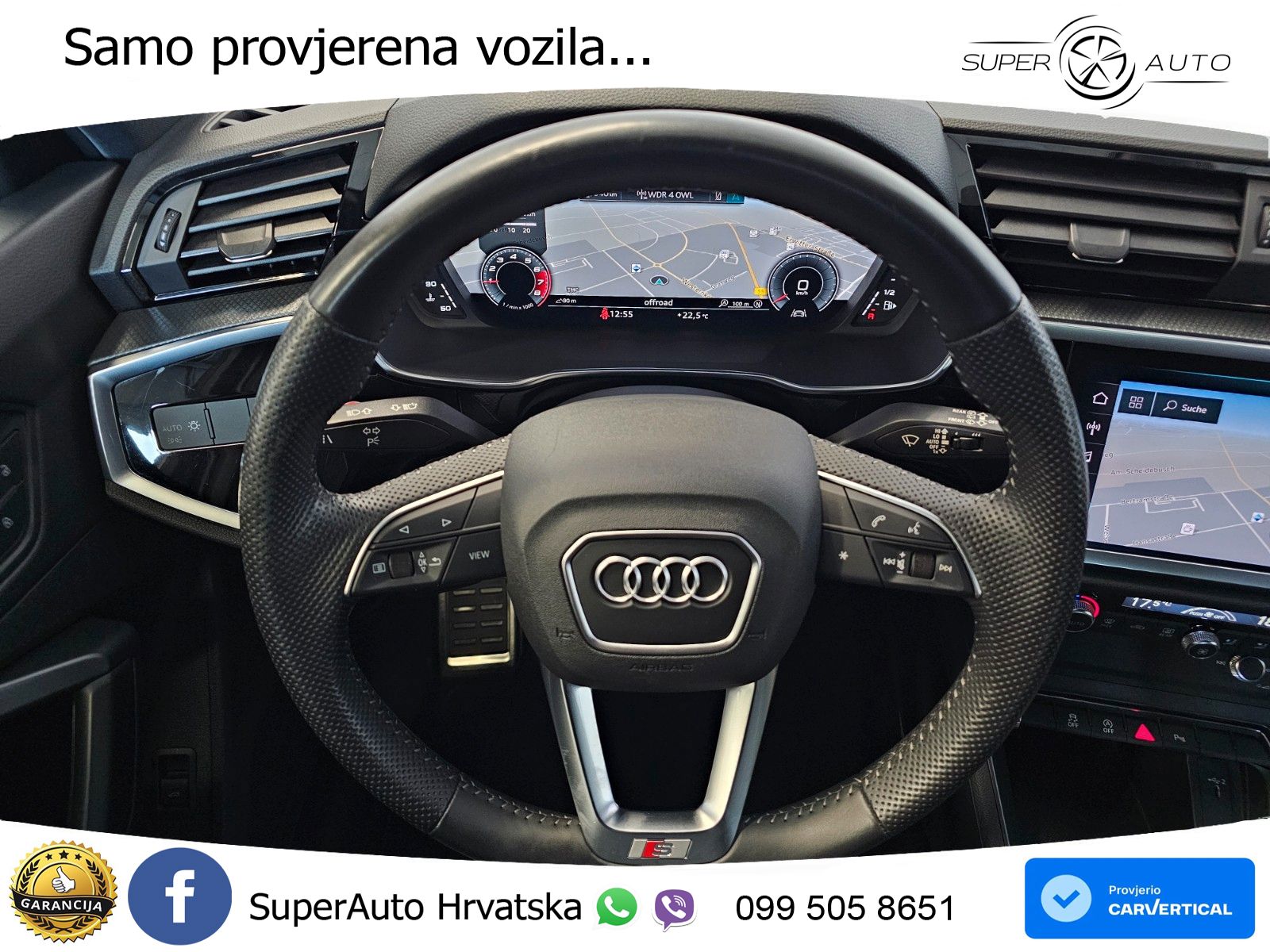 Audi Q3 35 TFSI (150 KS) S line LED+GR SJED+ACC
