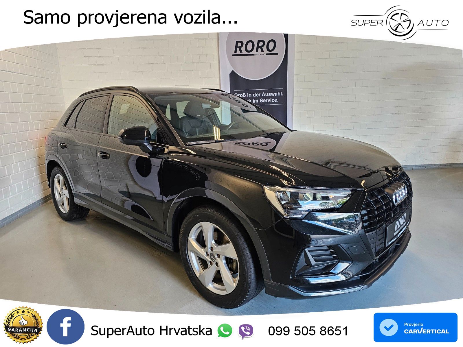 Audi Q3 35 TFSI (150 KS) S line LED+GR SJED+ACC