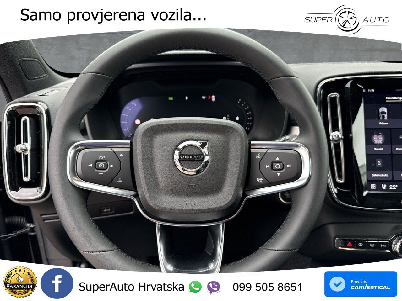 Volvo XC40 2.0 B4 197 KS Automatic LED+GR SJED+ACC