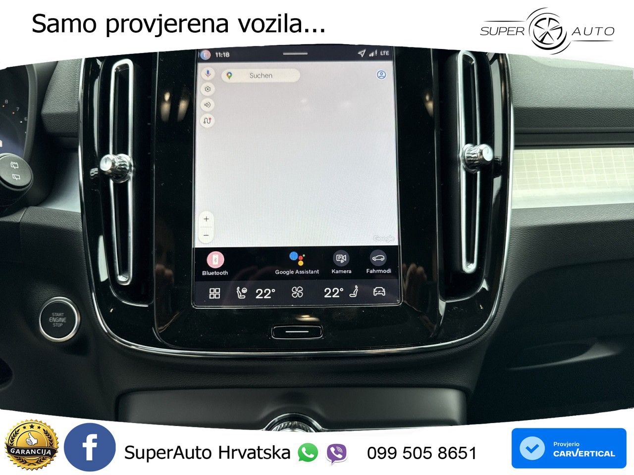 Volvo XC40 2.0 B4 197 KS Automatic LED+GR SJED+ACC