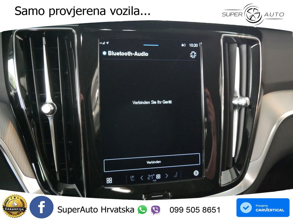 Volvo V60 2.0 B4 Benzin DCT LED+GR SJED+ACC