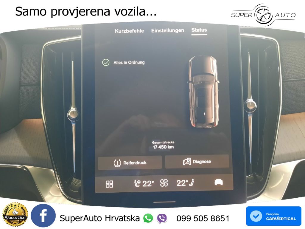 Volvo XC90 2.0 T8 AWD Automatic MATRIX+GR SJED+KAM