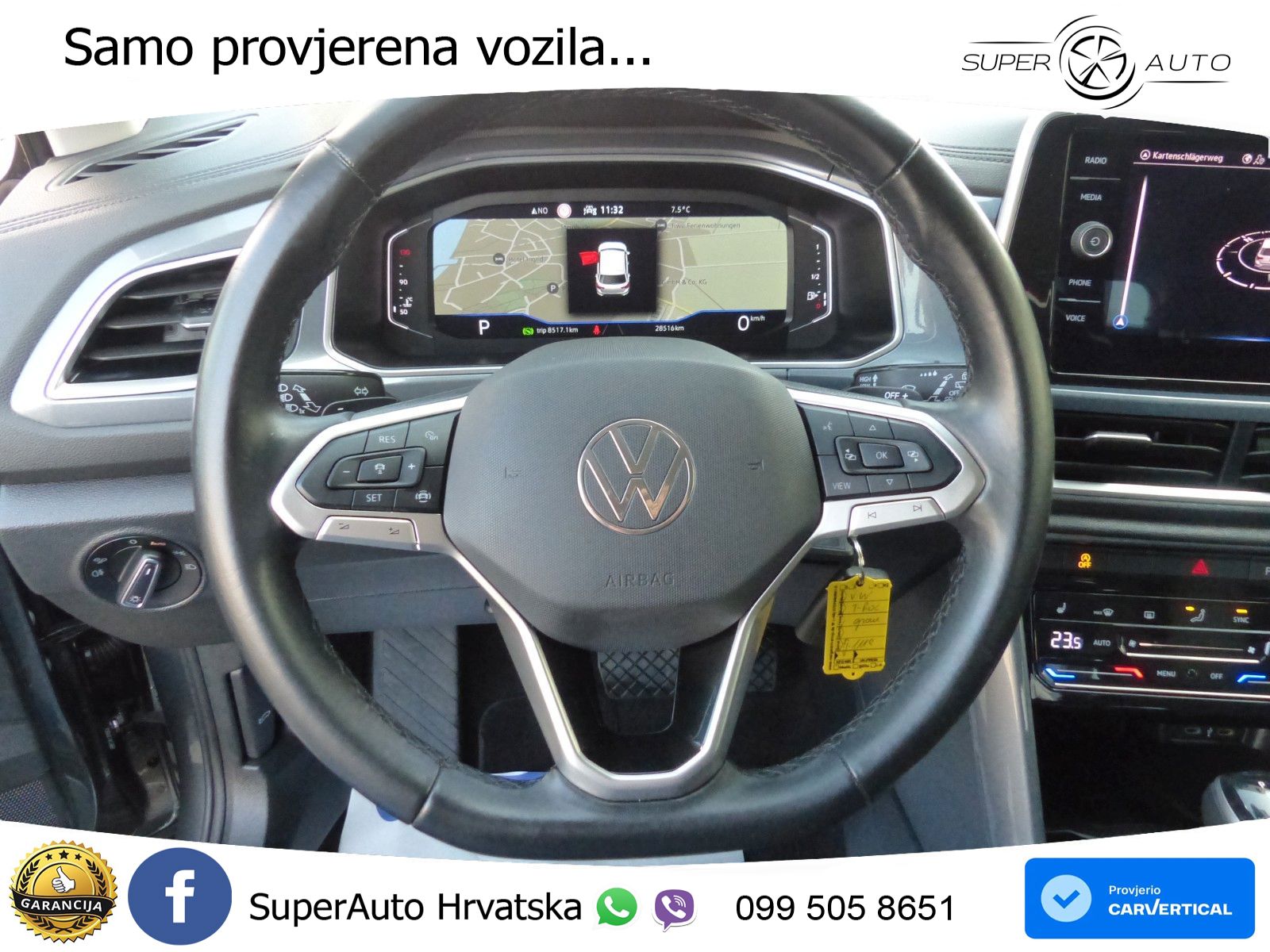Volkswagen T-Roc 1.5 TSI (150 KS) DSG LED+GR SJED+ACC
