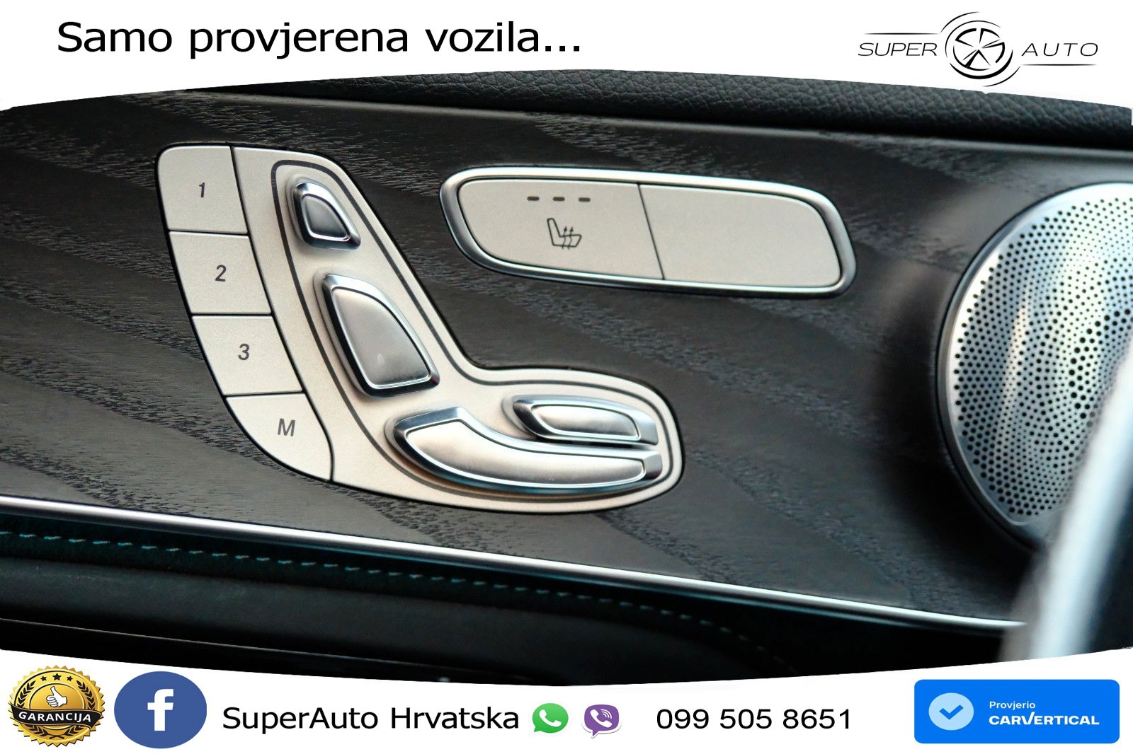 Mercedes AMG GLC 63 S V8 (510 KS) 4MATIC+ MCT ZRAČNI+ACC+GR SJED+KAM
