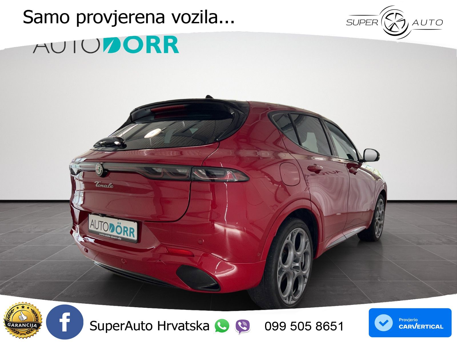 Alfa Romeo Tonale 1.5 VGT (160 KS) 48V-Hybrid TCT LED+GR SJED+ACC
