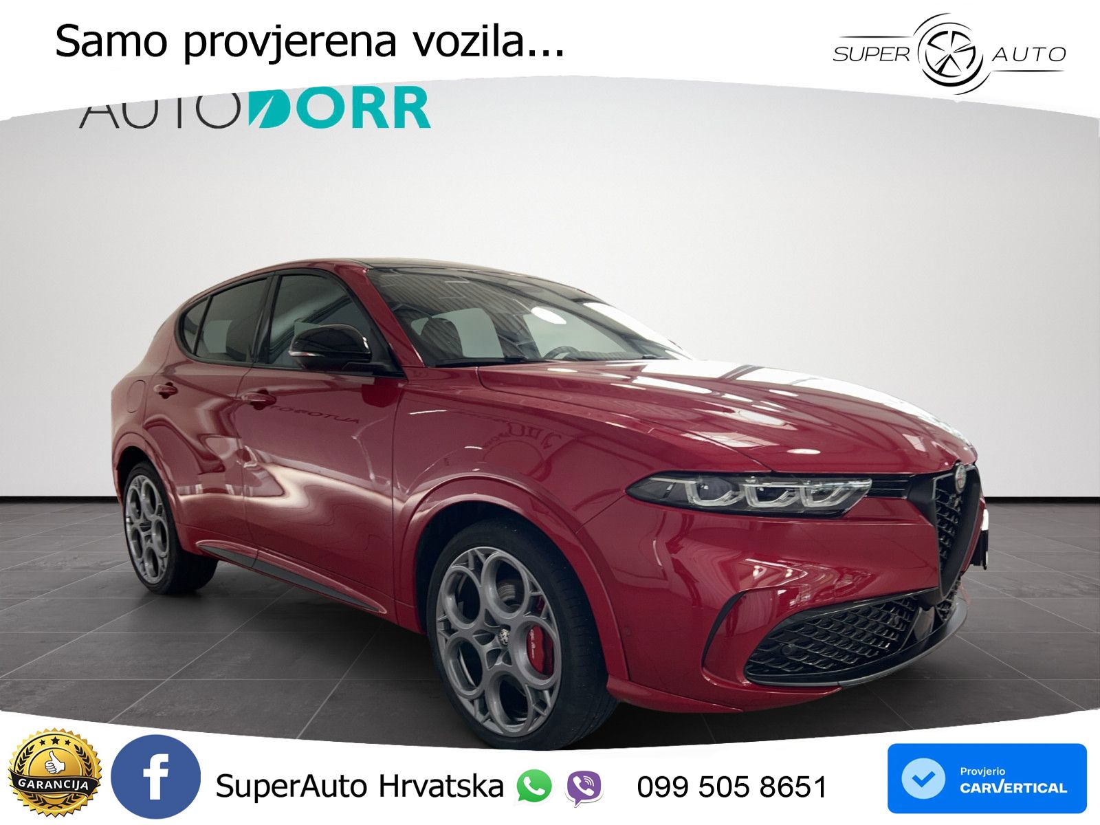 Alfa Romeo Tonale 1.5 VGT (160 KS) 48V-Hybrid TCT LED+GR SJED+ACC