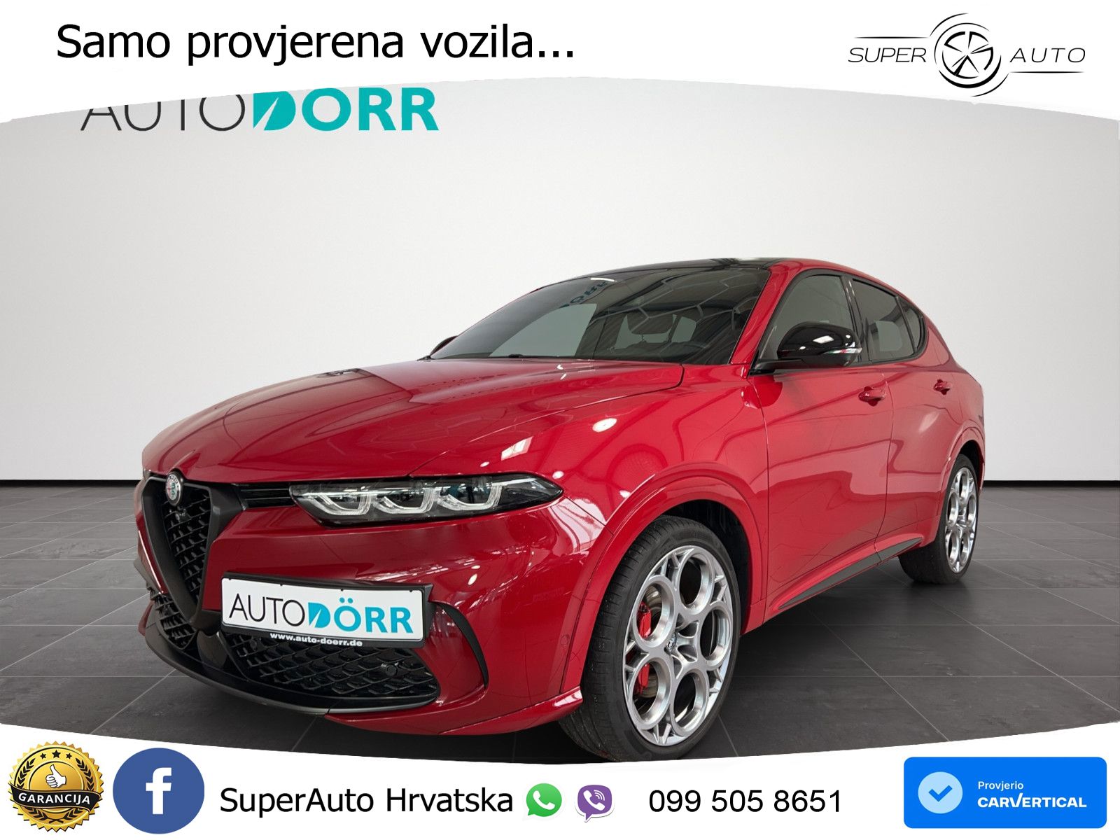 Alfa Romeo Tonale 1.5 VGT (160 KS) 48V-Hybrid TCT LED+GR SJED+ACC