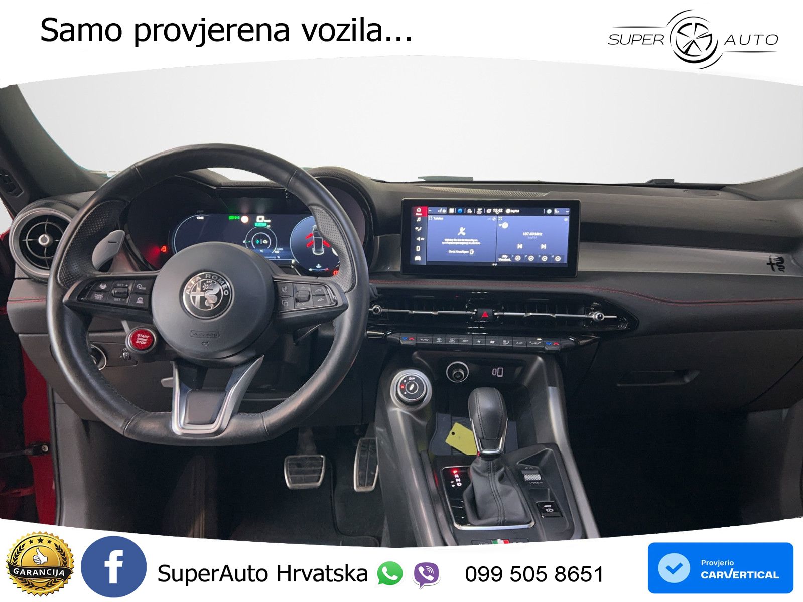 Alfa Romeo Tonale 1.5 VGT (160 KS) 48V-Hybrid TCT LED+GR SJED+ACC