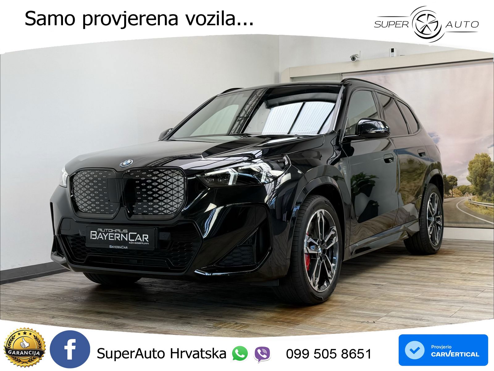 BMW iX1 66.5 kWh (204 KS) eDrive20 M Sport LED+GR SJED+ACC