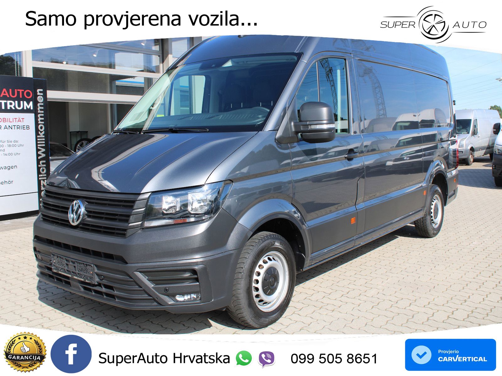 Volkswagen Crafter 35 mittellang Hoch NAVI*PDC*START/STOPP 177 KS