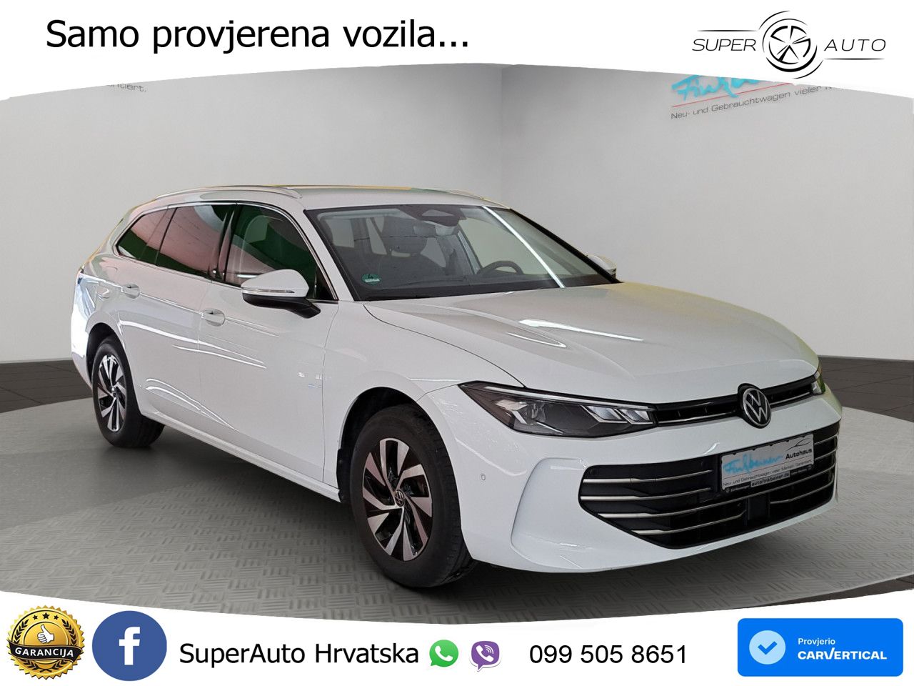 Volkswagen Passat Variant 1.5 eTSI (150 KS) DSG Business LED+GR SJED+ACC