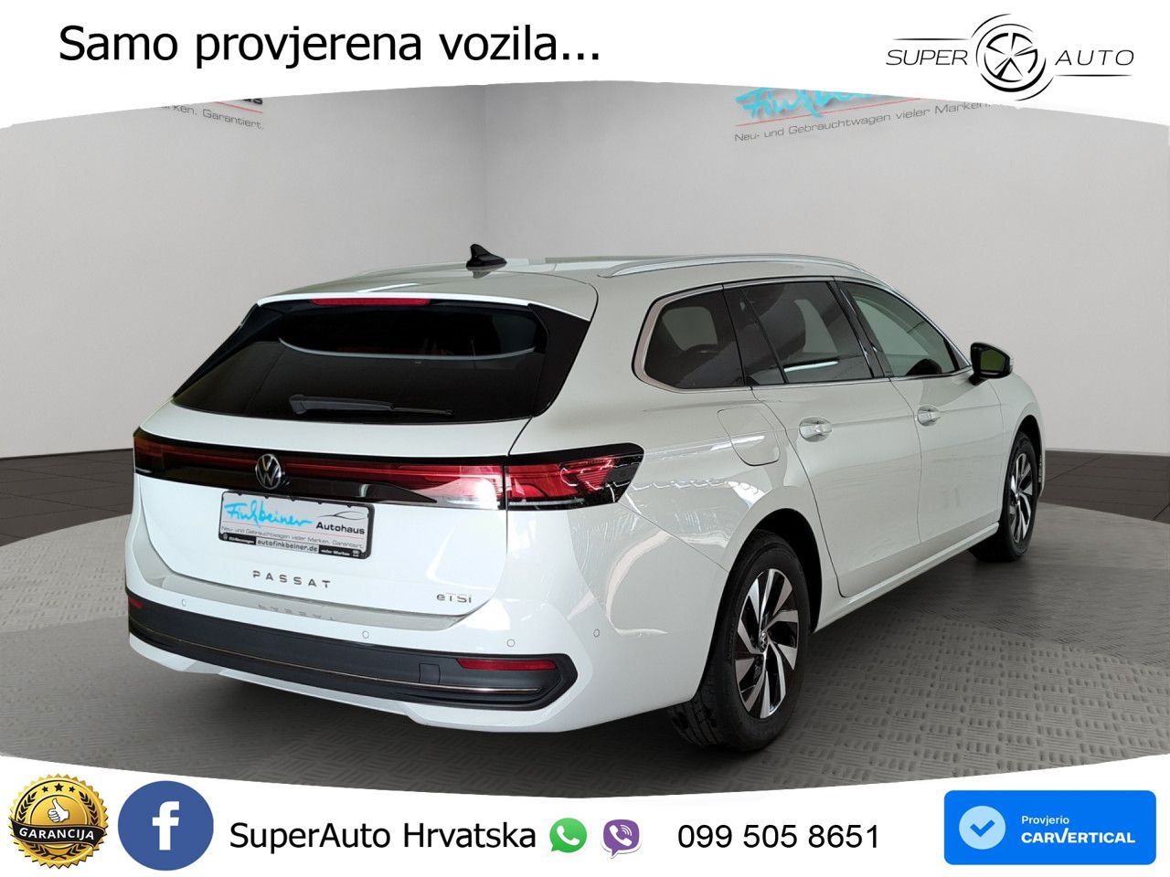 Volkswagen Passat Variant 1.5 eTSI (150 KS) DSG Business LED+GR SJED+ACC