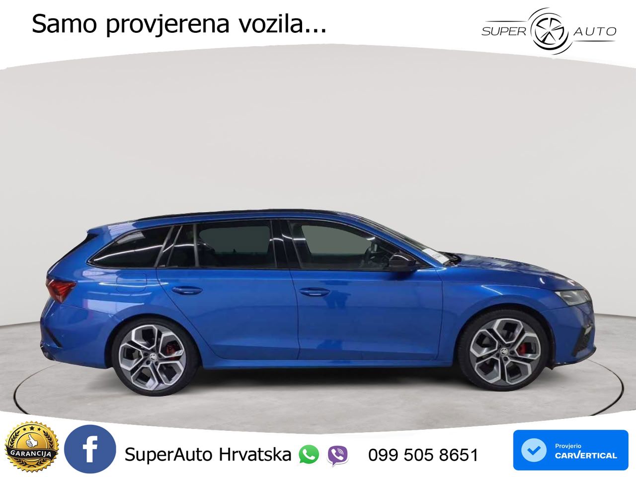 Škoda Octavia Combi RS 2.0 TDI (200 KS) DSG