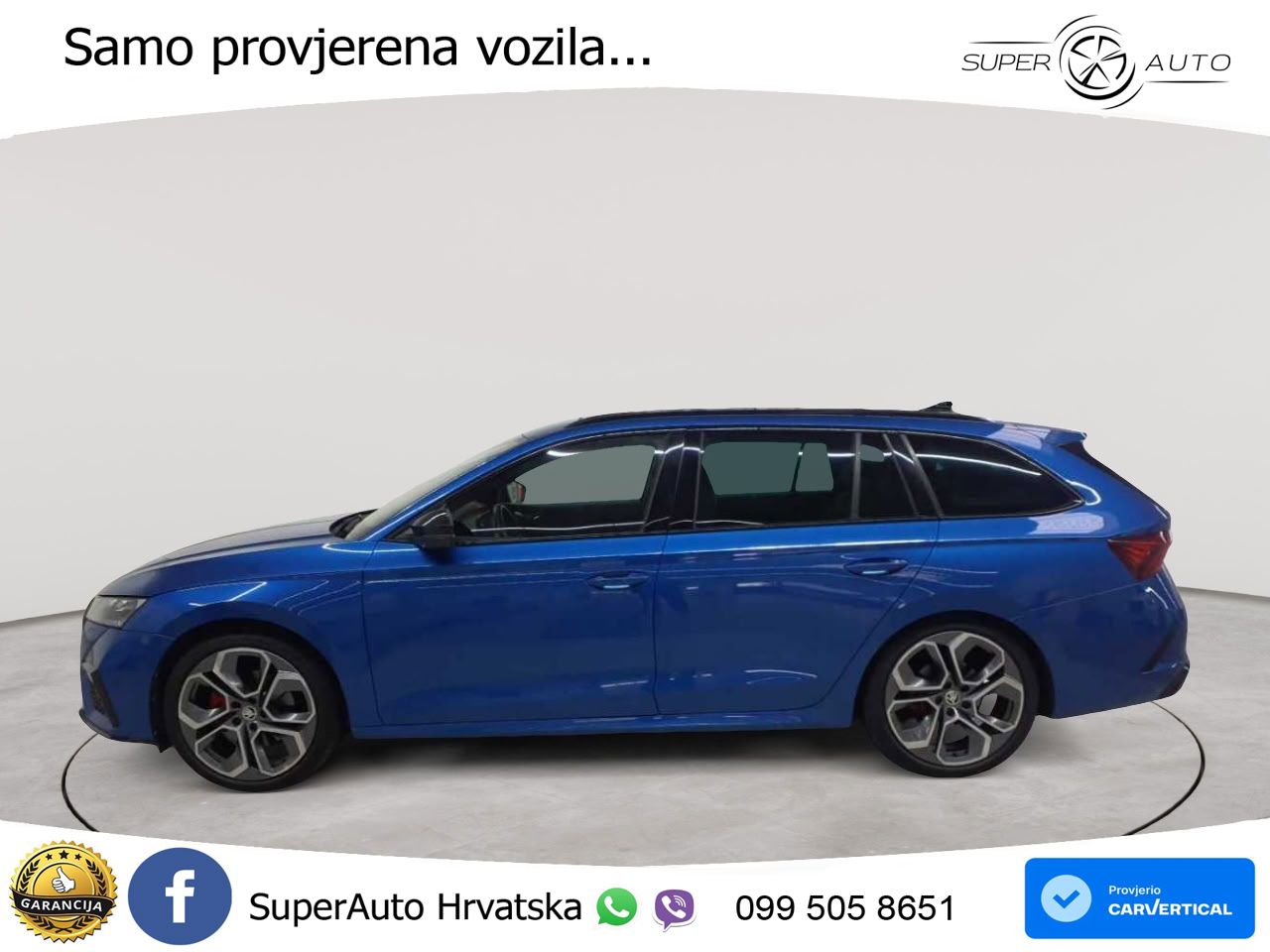 Škoda Octavia Combi RS 2.0 TDI (200 KS) DSG