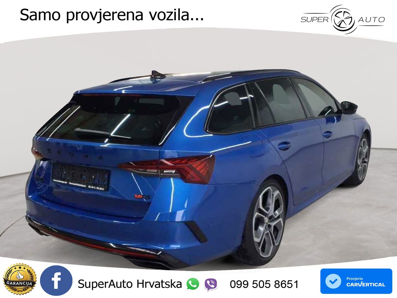 Škoda Octavia Combi RS 2.0 TDI (200 KS) DSG