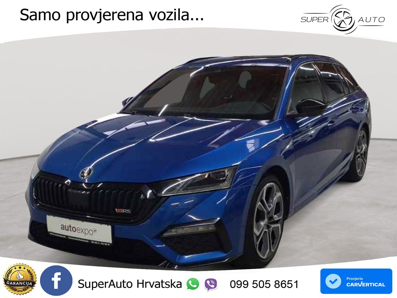 Škoda Octavia Combi RS 2.0 TDI (200 KS) DSG