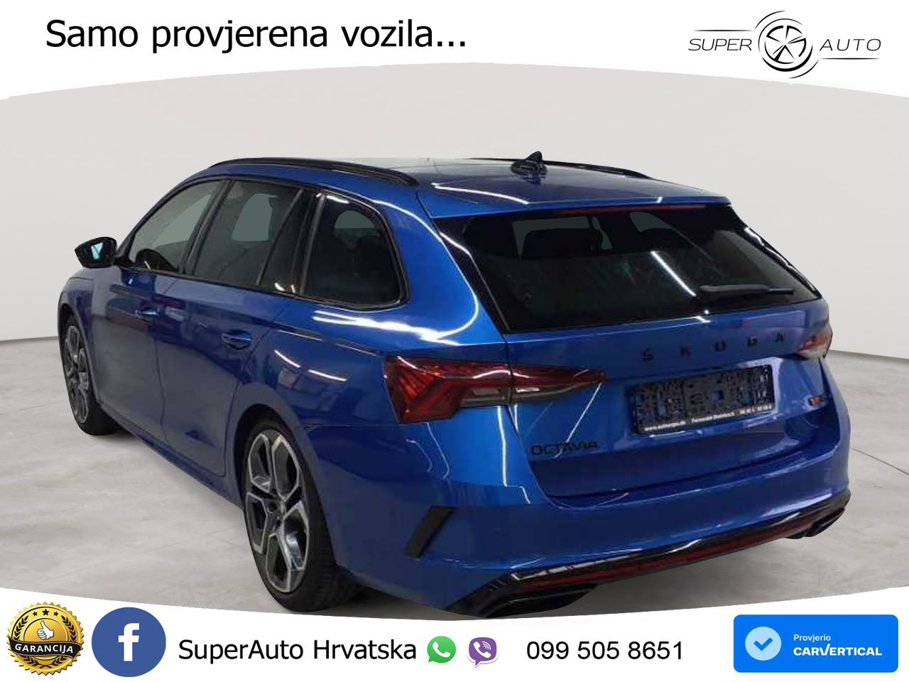 Škoda Octavia Combi RS 2.0 TDI (200 KS) DSG