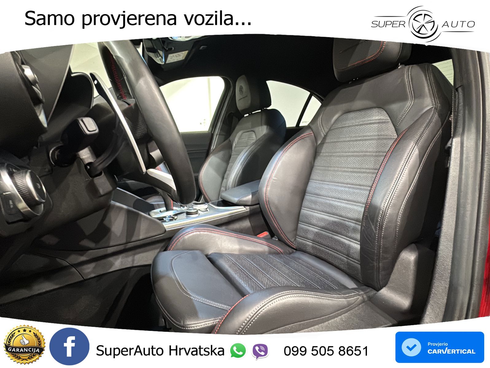 Alfa Romeo Giulia 2.0 Turbo (280 KS) Q4 Automatic LED+GR SJED+ACC