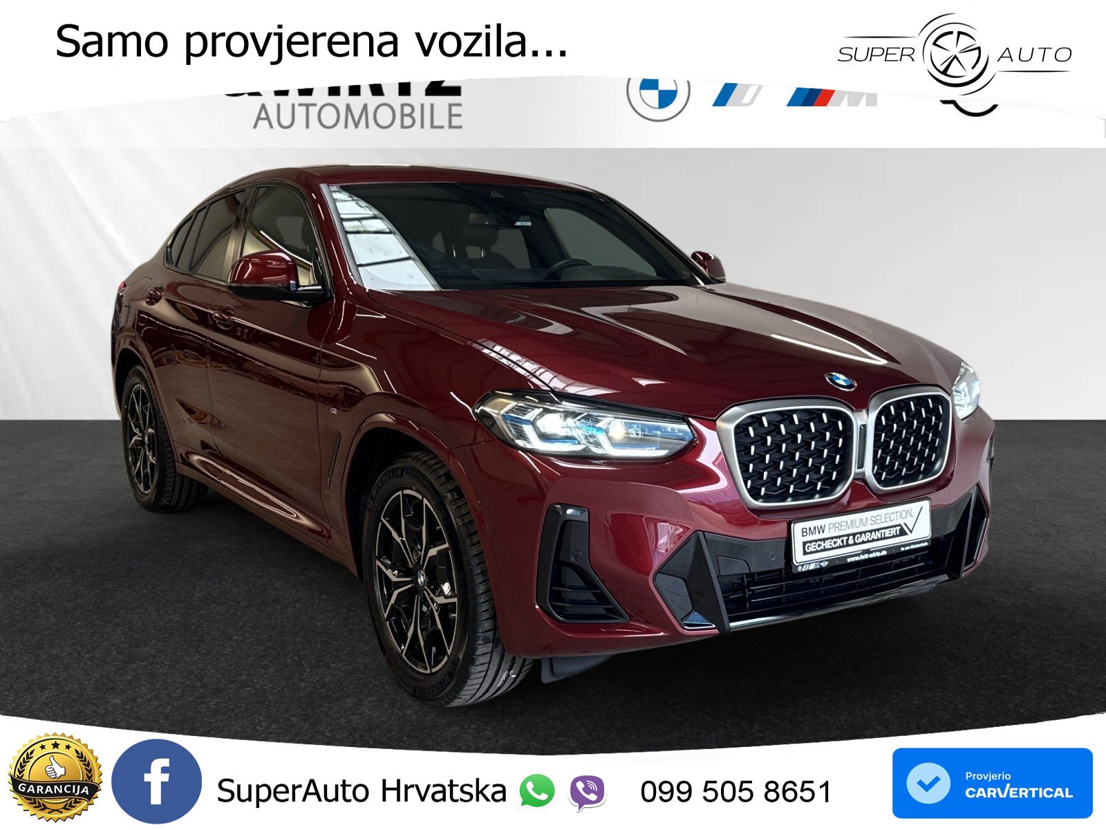 BMW X4 30i (245 KS) xDrive Steptronic