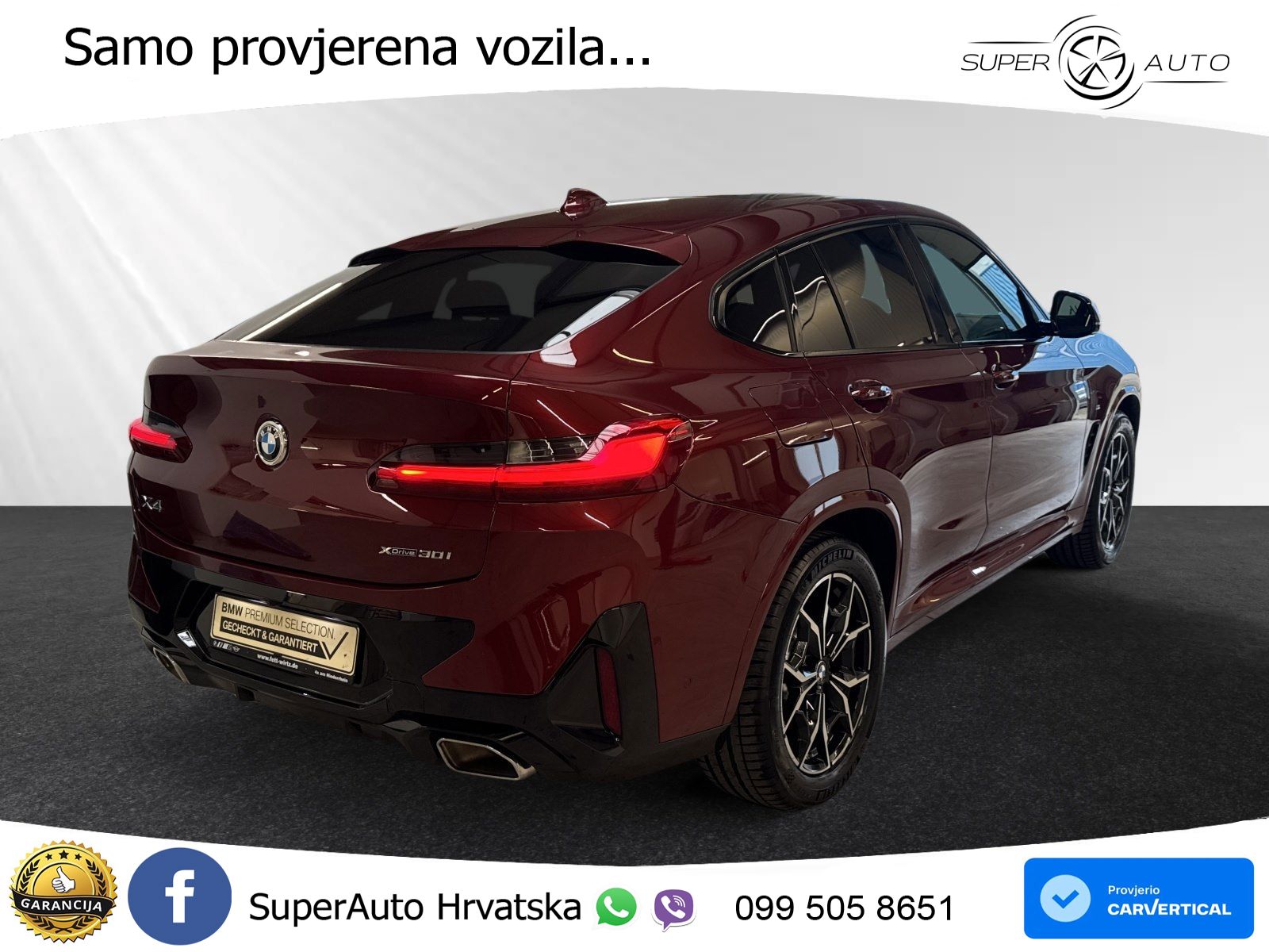 BMW X4 30i (245 KS) xDrive Steptronic