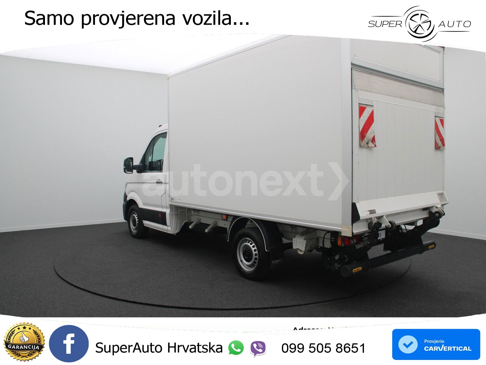 Volkswagen Crafter 35 *Ladebordwand* 1.Hand+Kamera (7448) 140 KS