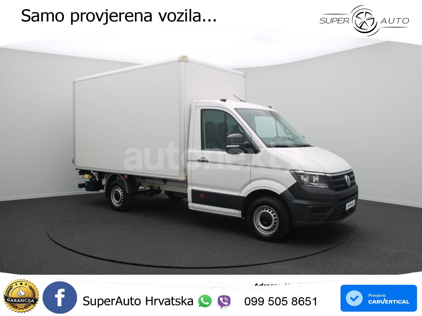 Volkswagen Crafter 35 *Ladebordwand* 1.Hand+Kamera (7448) 140 KS