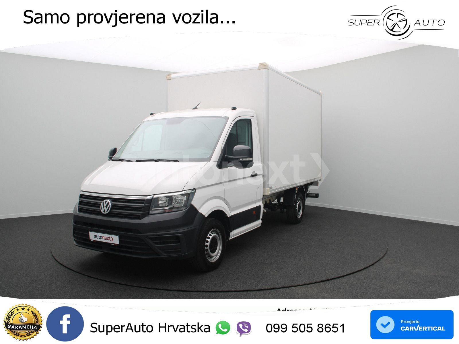 Volkswagen Crafter 35 *Ladebordwand* 1.Hand+Kamera (7448) 140 KS