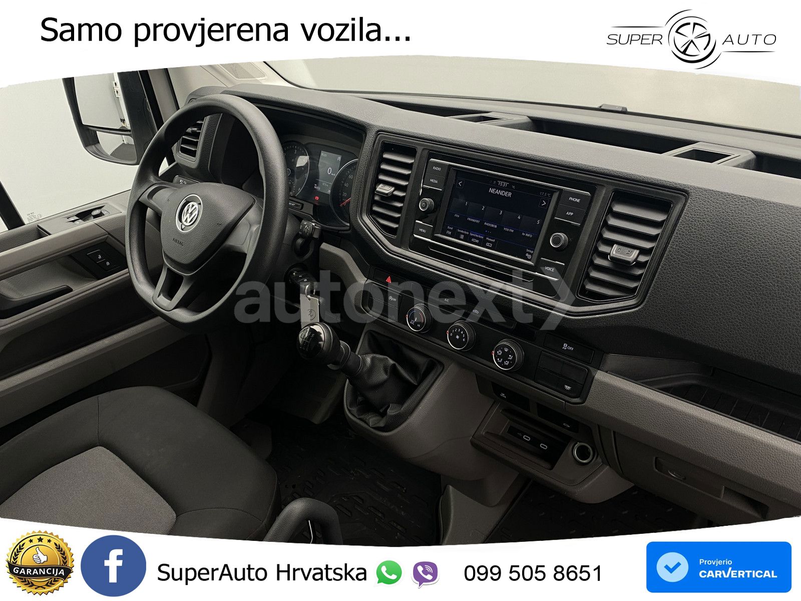 Volkswagen Crafter 35 *Ladebordwand* 1.Hand+Kamera (7448) 140 KS